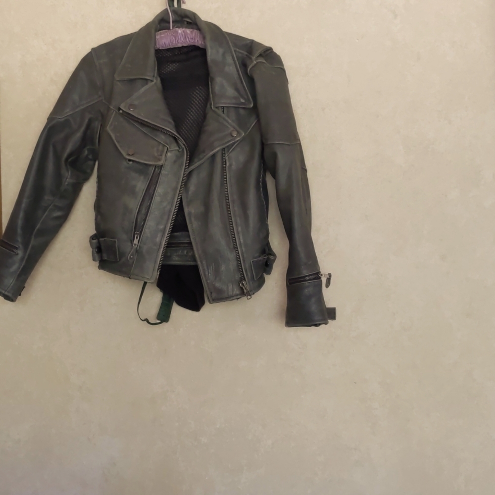 Genuine Leather riding jacket